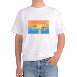 길단 아시아핏 반팔티 독도 DOKDO 독도는 우리땅 EAST SEA 독도그림 다양한색상 전사이즈