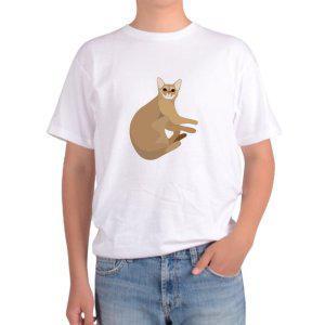 길단 아시아핏 반팔티 고양이 CAT 집사 나 불렀냥 야옹이 누워있는그림 다양한색상 전사이즈