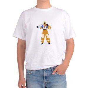 길단 아시아핏 반팔티 소방관 소방대원 FIREMAN소방아저씨는 나의그림 다양한색상 전사이즈