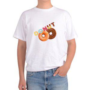 길단 아시아핏 반팔티 DONUT 도넛 도너츠 튜브닮은 빵 BREAD 동글그림 다양한색상 전사이즈