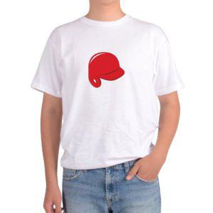 길단 아시아핏 반팔티 야구헬멧 빨간색모자 야구용품 야구스포츠그림 다양한색상 전사이즈