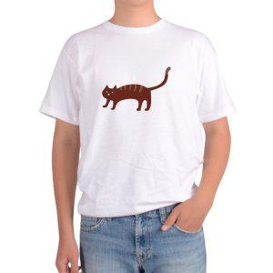 길단 아시아핏 반팔티 놀란 고양이 CAT 야옹이냥그림 다양한색상 전사이즈