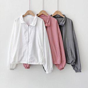 바람막이 여자 봄자켓 점퍼 코트 귀여운 봄 야상점퍼