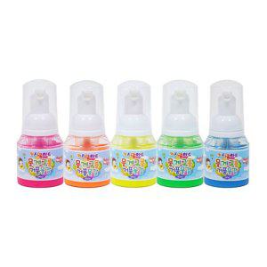 미술놀이 뭉게구름 거품물감 40ml x 5색 세트