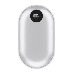 손난로 보조배터리 5000mAh LCD 충전식 전기 전자 핫팩