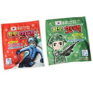 붙이는핫팩 방석 마이핫보온대 대용량 군용 발바닥 파스형 황토 미니 핫팩 40개입
