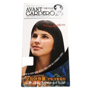은은한 샴푸향 선명한칼라 오징어먹물 염색약 흑색