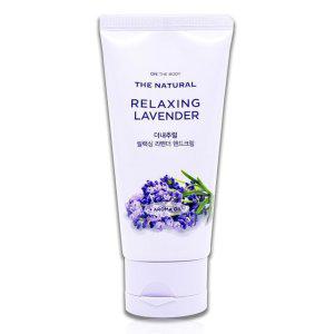 온더바디 더내추럴 릴렉싱 라벤더 핸드크림 75ml _(6개입)