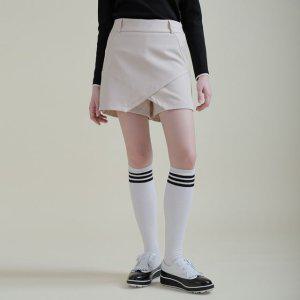 사선 랩 골프치마바지