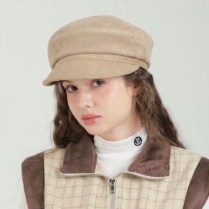 스웨이드 팔각모 남여공용