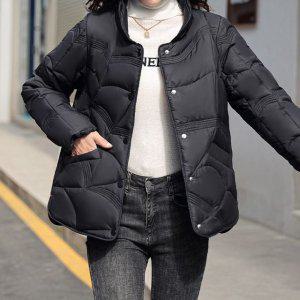 니모퀄트 여성 경량 패딩 빅사이즈 점퍼 자켓 숏 누빔 아웃도어 퀄팅 재킷 가을 겨울 이너 조끼 K2216