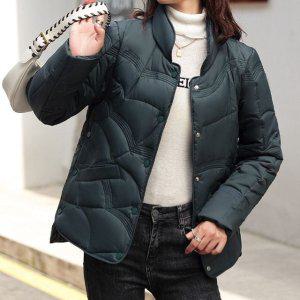 니모퀄트 여성 경량 패딩 누빔 점퍼 자켓 퀄팅 숏 겨울 이너 조끼 아웃도어 가을 재킷 K2217