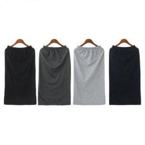 우먼 롱스커트 다색 1P 옆트임 솔리드 스트랩 긴치마레이디 롱치마 베스트 일상템 데일리룩