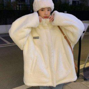 양털 후드집업 털후리스 집업자켓양털 보아 시즌 재킷