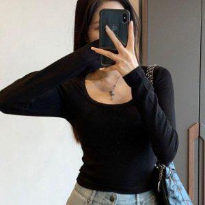 컴포트 캐주얼룩레이디스 S/S F/W 환절기 라운드칼라 롱셔츠 탑 여성용 스웨트 라운드탑 폴로티 박스티