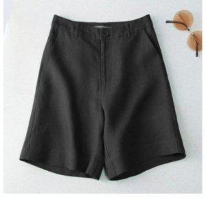 S/S 바지7컬러 뒷밴딩 마베스트 린넨팬츠 일자핏바지 숏팬츠 레이디스