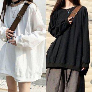 미니멀한패턴 올데이 우먼 데일리룩 일상템 라운드넥 롱슬리브티 라운드티 크루넥티 시스루 탱크탑 형광