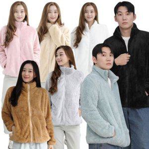 보아털 스탠다드 후리스플러스사이즈 집업 젠더리스 양털 지퍼후드