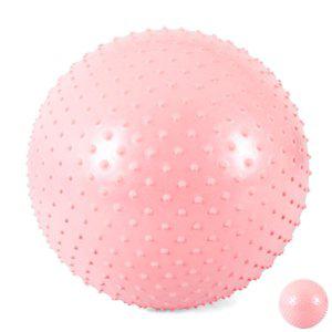 밸런스볼 짐볼운동 하프 필라테스 발란스 밸런스팟 돔볼 짐볼 65cm 베이비 핑크 마사지볼