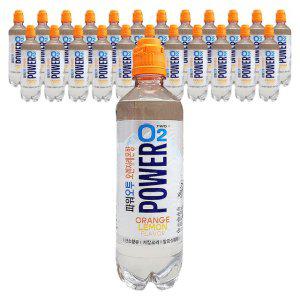 농심 파워오투 오렌지레몬 500ml 24PET