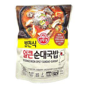 (무)오뚜기 병천식 얼큰순대국밥500gX5개