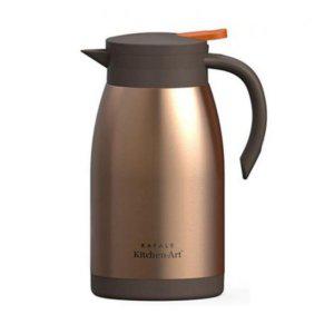 라팔 골드 보온 보냉 스텐 메탈 물통 포트 1000ml