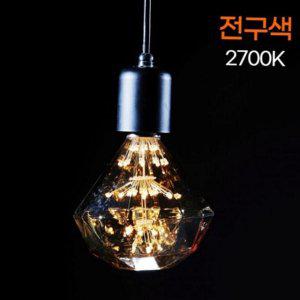 전구 led e26 램프용 디자인 실내용 2700 눈꽃 소켓