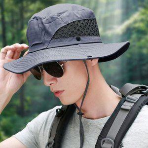 와이드캡 야외 햇 모자 플로피 버킷 여름 남성 벙거지