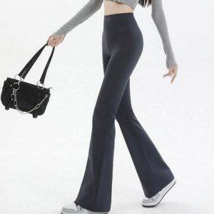 레깅스 밴딩 피트니스 하이 헬스 여성 부츠컷 트레이닝