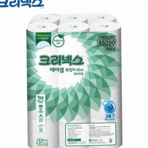 피톤치드향 휴지 프리미엄 화장지 두루마리화장지 24롤 무형광 45m