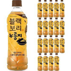 음료 맛 520ml 20 블랙보리 제로 누룽지 차