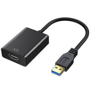 그래픽카드 hdmi 어댑터 디스플레이 3.0 usb 변환 컨버터 외장