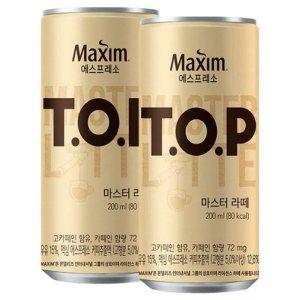 맥심 티오피 마스터 라떼 200ml x 36can