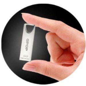유에스비 메모리 샤인실버 메탈 USB 메모리 64G