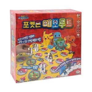 포켓몬 메모루트 유아 두뇌 계발 기억력 카드 놀이 초등학생 교구 보드게임 선물