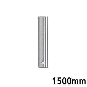 TV거치대 (실버) 천장형 봉 마운트피아 (1500mm 겉봉)