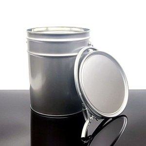 철제 바게스 빈 용기 20리터 실버 양철통 페인트 빈통