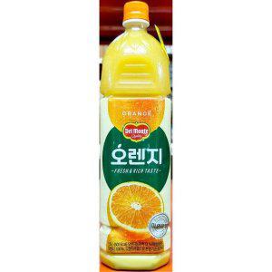 오렌지주스100(델몬트 1.5L) X6