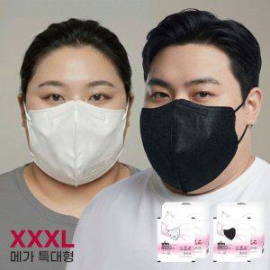 KF94 메가 특대형 얼큰이 마스크 1매입(개별포장)X100매 울트라XXXL 새부리형