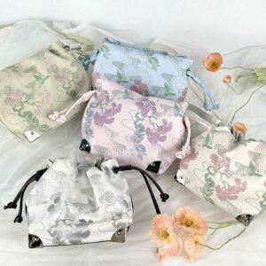 화사한 꽃무늬 버킷백 미니 크로스백 여성가방 데일리백 미니백