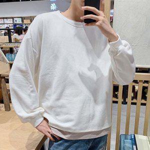 흰티 흰색티셔츠 맨투맨 긴팔면티 기본티 오버사이즈티셔츠 단체티