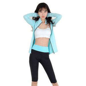하이밴드요가 여성 레깅스 7부 쫄바지 운동복 필라테스
