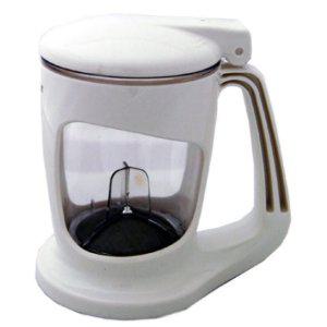 원터치 스텐 메쉬 티 주전자 스마트 티포트 500ml