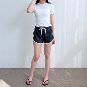 여름바지 여성바지 숏팬츠 돌핀팬츠 밴딩바지 와