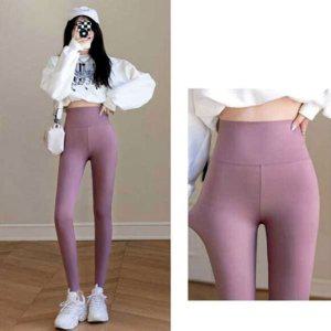 핑크 테스 데일리 하에 여성 요가 레깅스 헬스