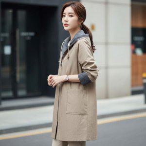 바람막이 오버핏 간절기 사파리 가을셔츠 여성블
