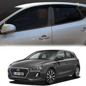i30 PD 윈도우바이저 썬바이져 창문몰딩