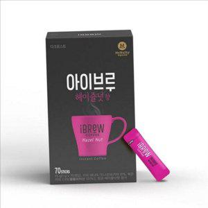 다크로스트 헤이즐넛 향 커피 맥널티 헤이즐넛 스틱 커피 인스턴트 대용량