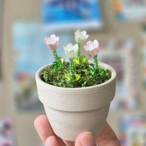 튤립 비즈 식물 diy 나비파츠 만들기 비즈 공예 키트 나비
