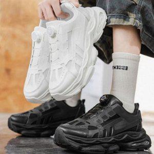 키높이 남성 어글리 스니커즈 2컬러 스트릿 다이얼 스니커즈 데일리 패션